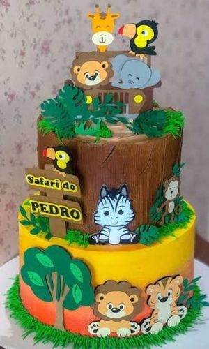 M:932 Topo de bolo Safari Camadas -Arquivo de corte-02