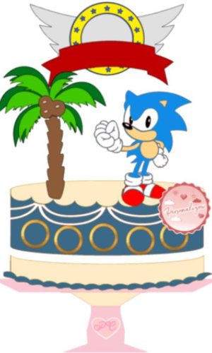 Arquivo Topo de Bolo - Sonic