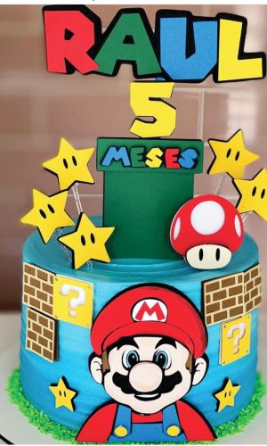 Topo de Bolo Super Mario Arquivo de Corte