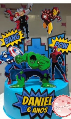 Arquivo Topo de Bolo - Vingadores