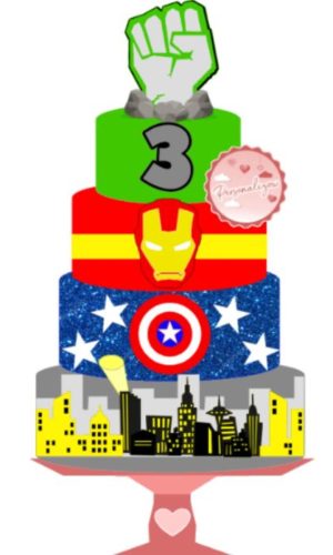 Arquivo Topo de Bolo - Vingadores