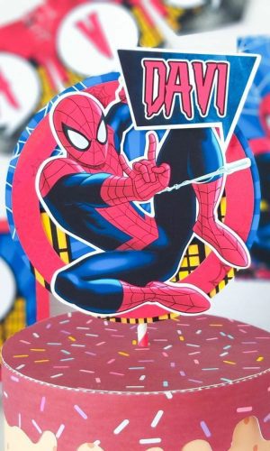 Topo Homem Aranha Somente em pdf + 4 Arquivos a Escolha