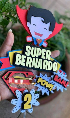 TOPO super homem kids lux + 4 ARQUIVOS A SUA ESCOLHA