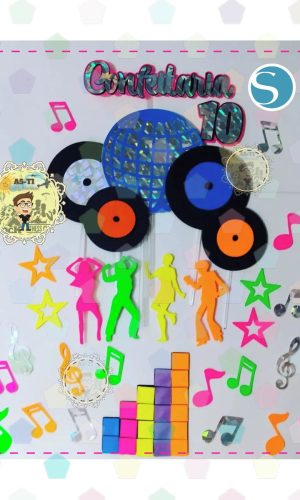 006xx - Arquivo Topo de Bolo Discoteca Camadas - Studio