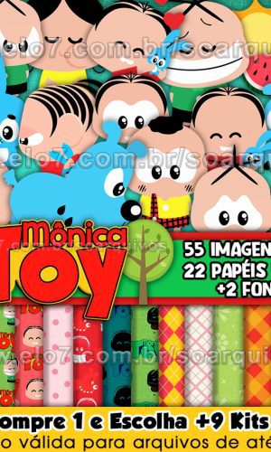 Kit Digital Turma da Mônica Toy