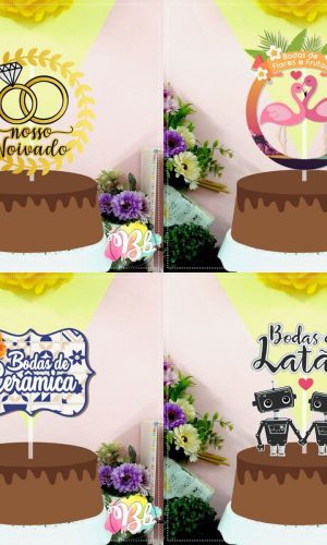 10 Topos De Bolo - Bodas De Casamento