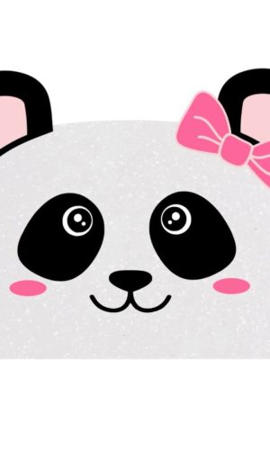 100% 3d Arquivo de Corte - Topo Panda em Camadas