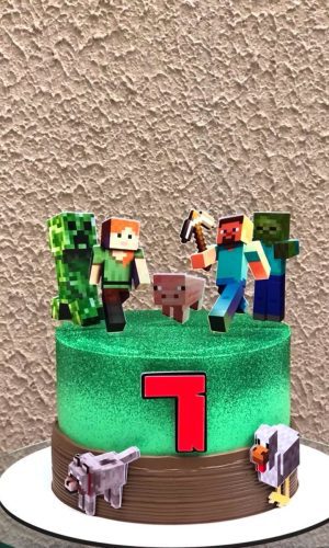 2 Arquivos - Studio - Topo de Bolo Minecraft 4
