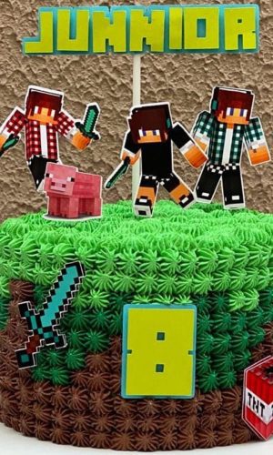 2 Arquivos - Studio - Topo de Bolo Minecraft 1