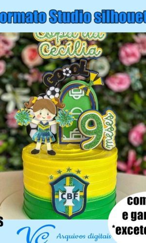 451- Arquivo Topo Futebol /copa do Mundo Menina