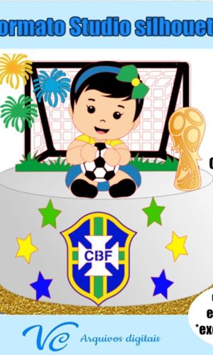 454- Arquivo Topo Futebol /copa do Mundo Menina