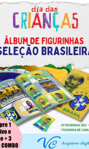 460- Combo Kit Digital Álbum De Figurinhas Copa 2022