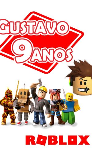 513 - Topo de Bolo Roblox