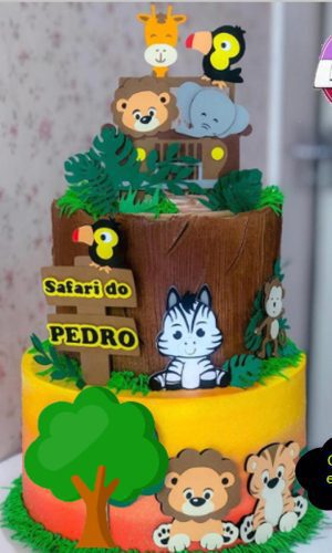 582 - Arquivo de corte - topo Safari em camadas