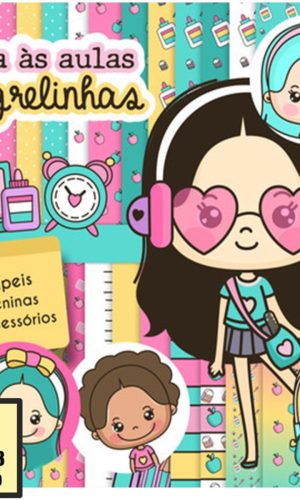 660- Combo Kit Digital Magrelinhas - Volta as Aulas