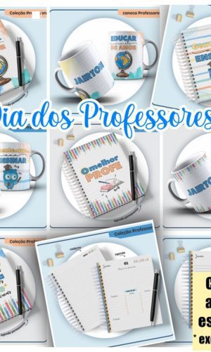 676- Arquivo Encadernação Dia dos Professores Png e pdf