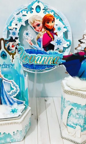7 Arquivo de corte Frozen Luxo só 1 bolinho studio PDF