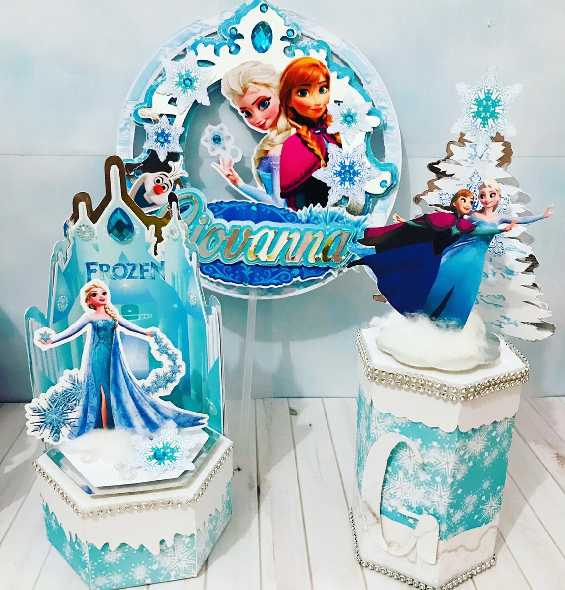 7 Arquivo de corte Frozen Luxo só 1 bolinho studio PDF