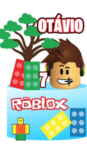 853 - Arquivo Digital Topo de Bolo Roblox