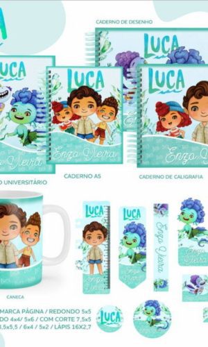 Arquivo Combo Volta as Aulas Luca Aquarelado PDF PNG