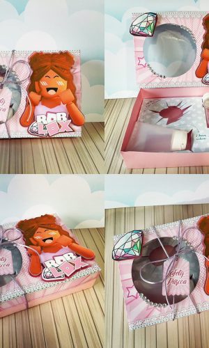 Arquivo Corte - Kit Confeiteiro Roblox Menina