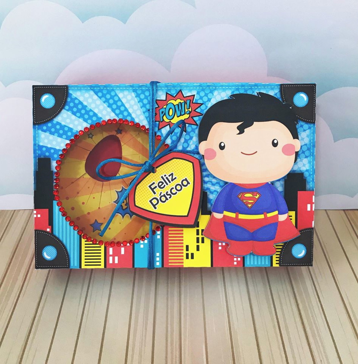 Arquivo Corte - Kit Confeiteiro Super Man Cute - Imagem 3