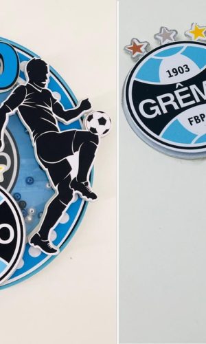 Arquivo Corte Topo Bolo Shaker Docinhos Gremio Futebol