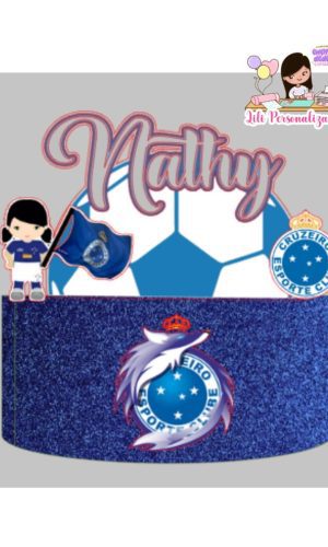 Arquivo Corte Topo de Bolo Cruzeiro Feminino
