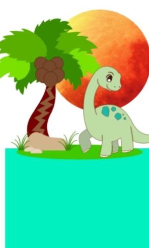 Arquivo corte Topo de Bolo Dinossauro CAMADAS STUDIO, #2040