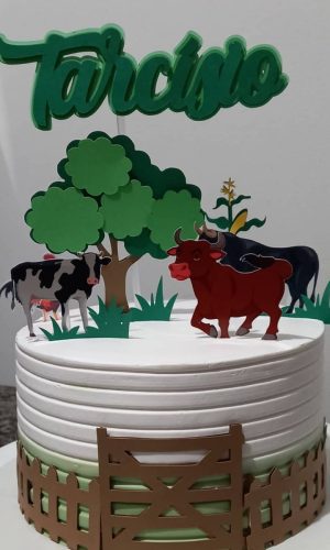 Arquivo Corte Topo de Bolo Fazenda Sitio Camadas
