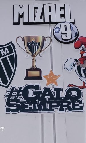 Arquivo Corte Topo de Bolo Galo Impresso Lili 02