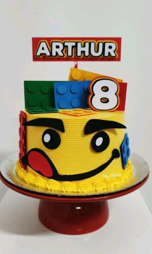 REF.06 Arquivo Corte Topo de Bolo Lego