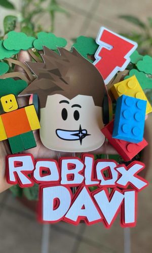 Arquivo Corte: Topo de Bolo Roblox 001