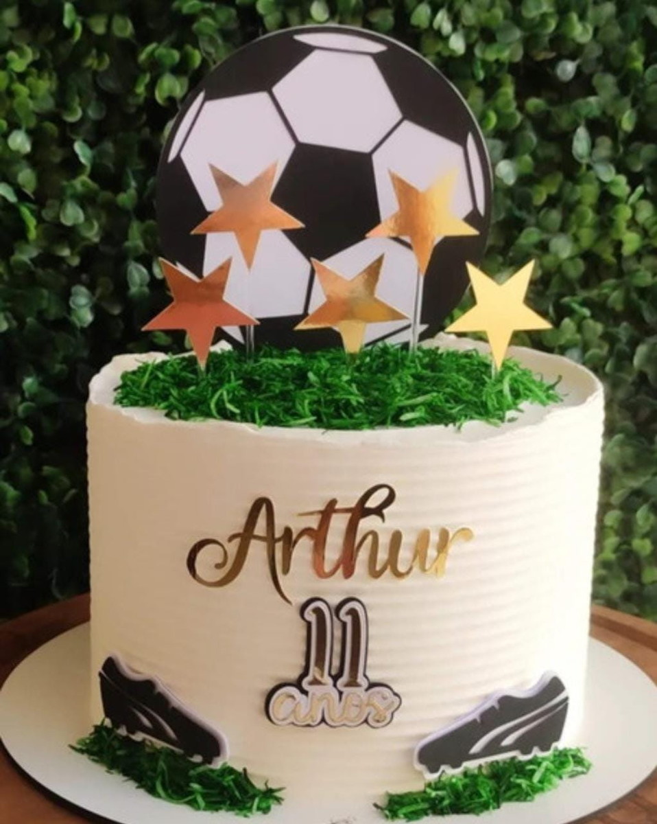 Arquivo Corte Topo de Bolo - Topo Futebol - Imagem 2