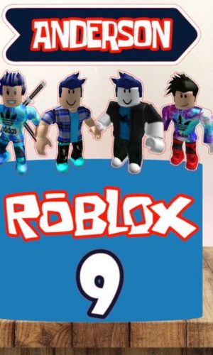 Arquivo Corte - Topo Roblox 1 -cod-434