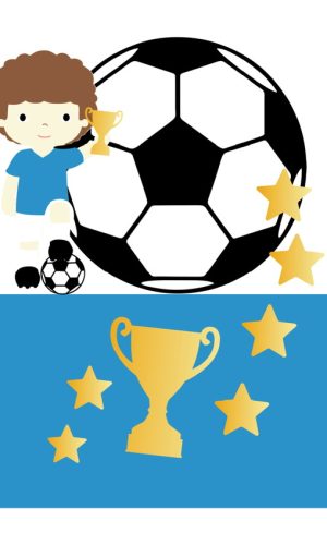 Kit com 5 arquivos de corte: 01-FUTEBOL (100% em camadas)