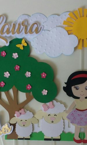 Kit com 5 arquivos de corte: 01-PASTORINHA TOPO CAMADAS