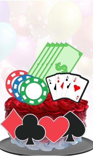Kit com 5 arquivos de corte 02-CASSINO TOPO DE BOLO CAMADAS