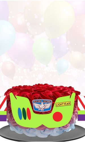 Kit com 5 arquivos de corte 05-TOY STORY TOPO DE BOLO CAMADA