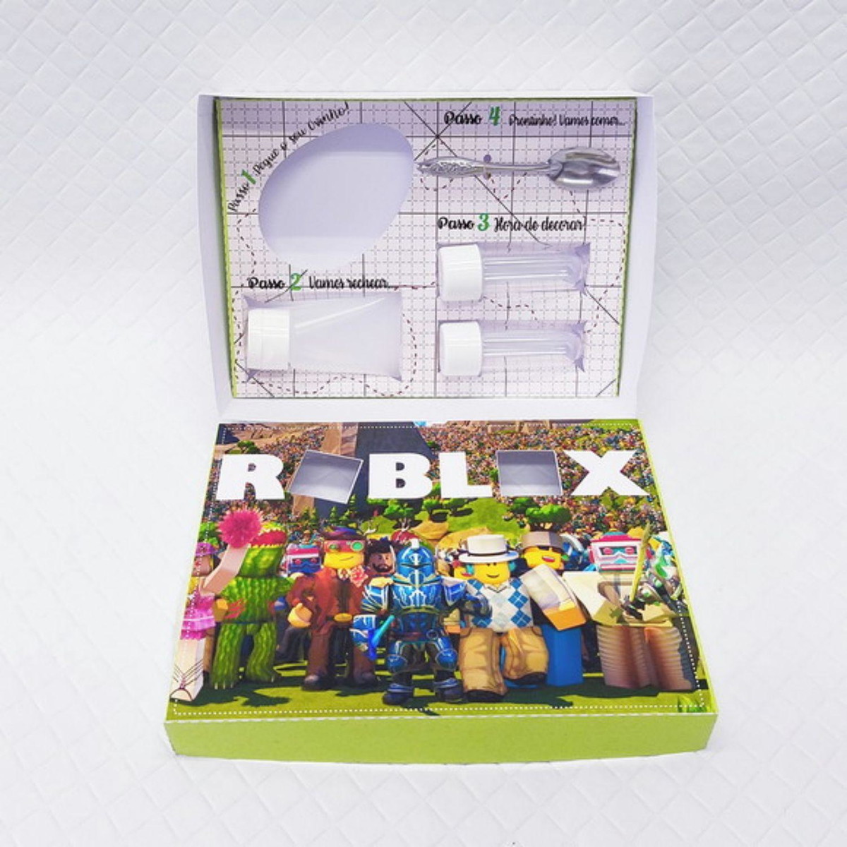 Arquivo de Corte Caixa Mini Confeiteiro Roblox Studio