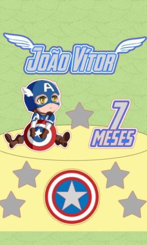 Arquivo de Corte Capitão América cute