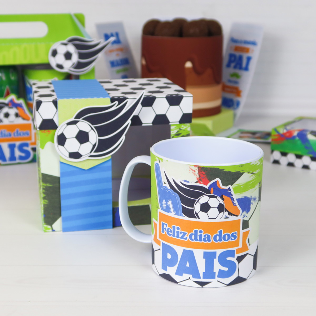 Arquivo de Corte - Dia dos Pais Futebol - Imagem 3
