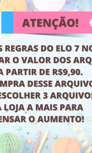 Arquivo de corte Elefantinho em camadas