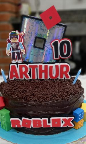 Arquivo de Corte em Camadas Topo de Bolo Shaker Roblox