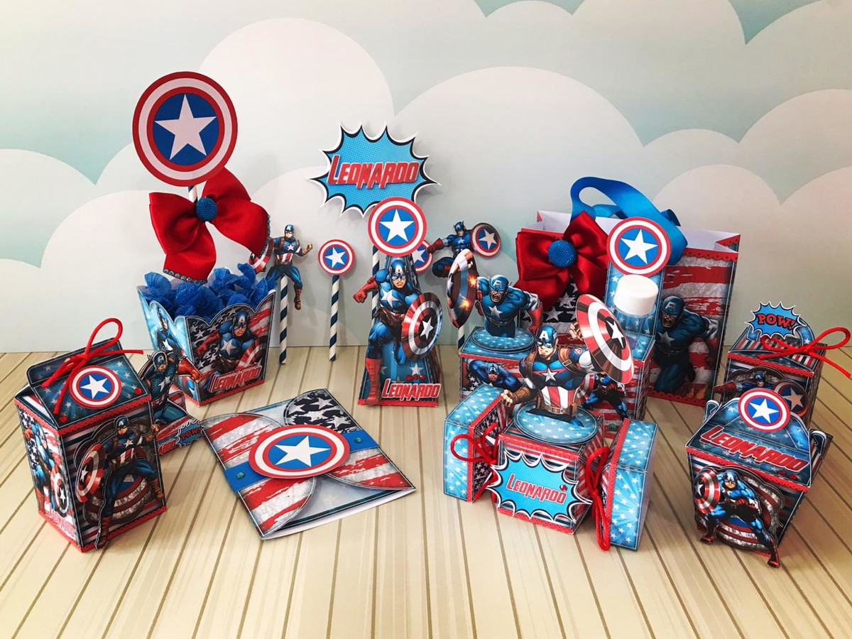 Arquivo de Corte Festa - Capitão América
