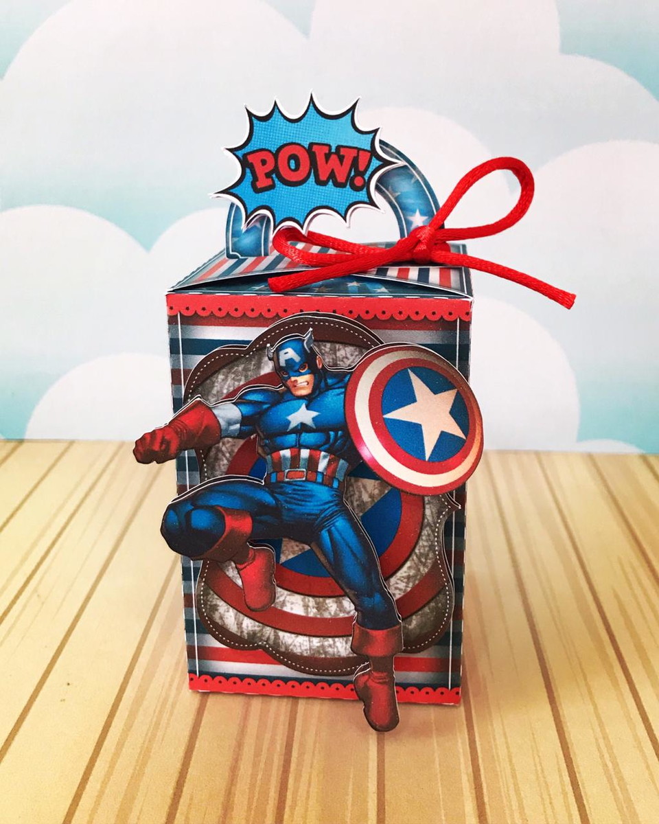 Arquivo de Corte Festa - Capitão América - Imagem 4