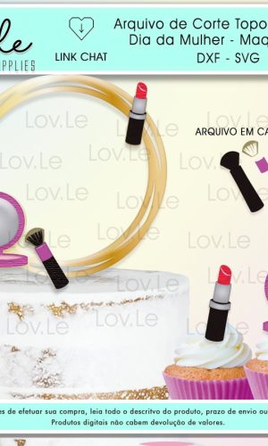 Arquivo de Corte Festa Topo de Bolo Dia da Mulher Maquiagem