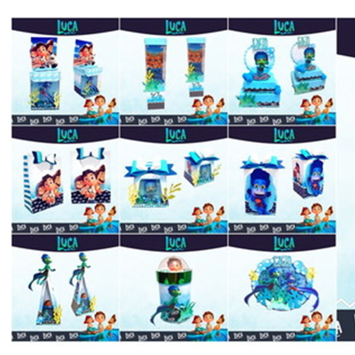 Arquivo de corte LUCA DISNEY Studio/PDF COD:517