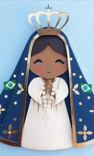 Arquivo de corte Nossa Senhora camadas