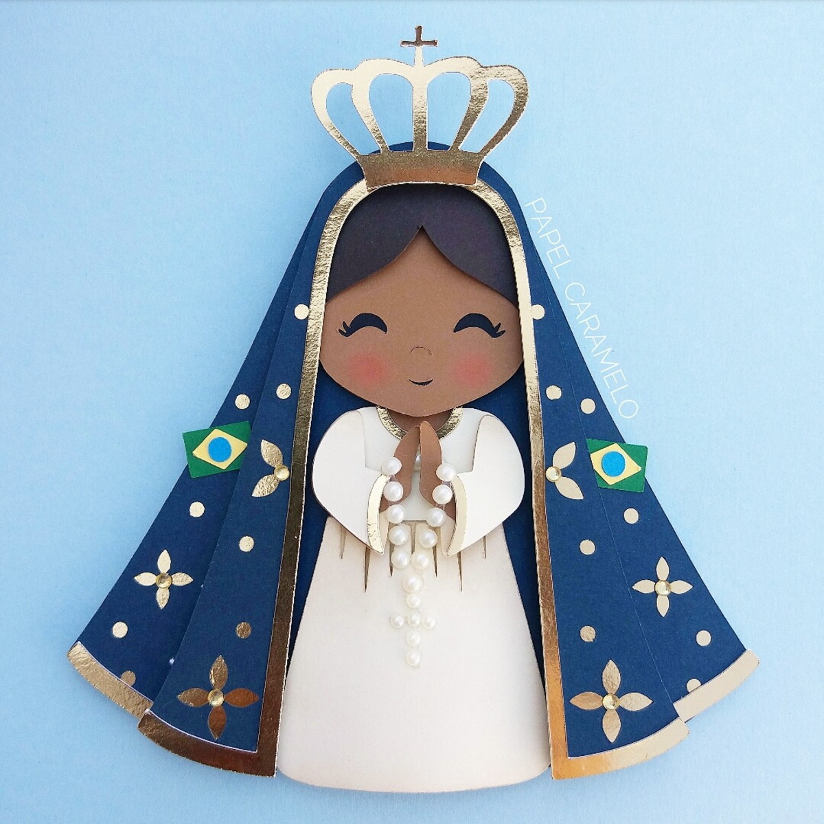 Arquivo de corte Nossa Senhora camadas